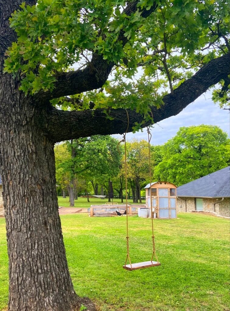 One of many relaxing opportunities on property